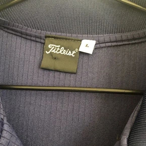 🌿 TITLEIST 🌿 mens golf sports shirt size L - Picture 3 of 3